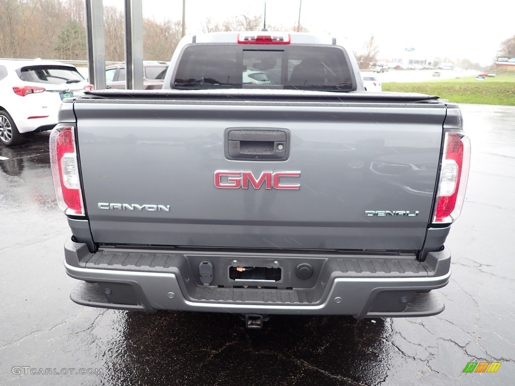 2019 Canyon Denali Crew Cab 4WD - Satin Steel Metallic / Jet Black photo #5