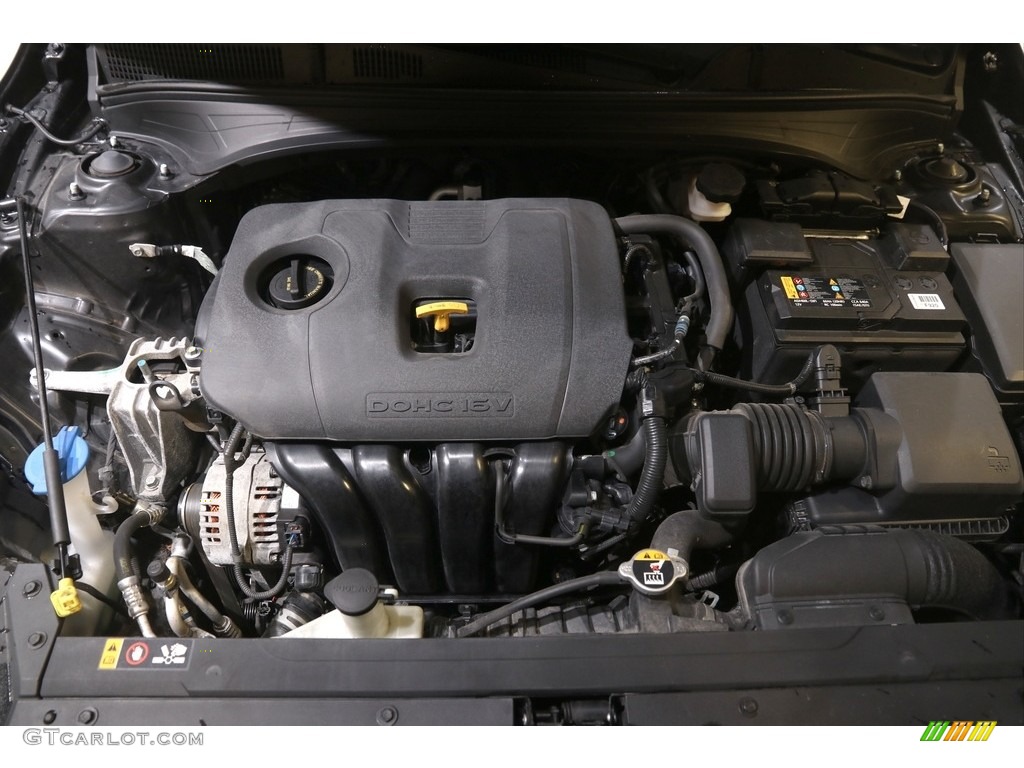 2019 Forte LXS - Aurora Black Pearl / Black photo #19