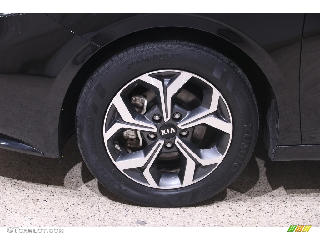 2019 Forte LXS - Aurora Black Pearl / Black photo #20