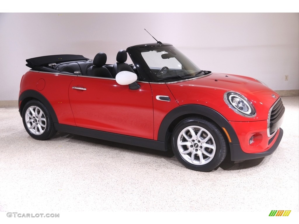 2021 Convertible Cooper - Chili Red / Carbon Black photo #1