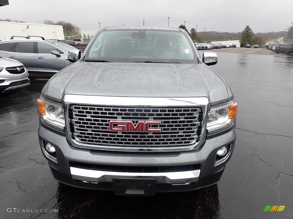 2019 Canyon Denali Crew Cab 4WD - Satin Steel Metallic / Jet Black photo #11