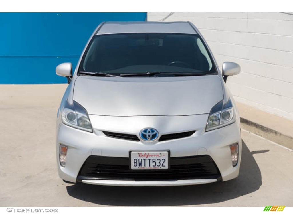 2014 Prius Four Hybrid - Classic Silver Metallic / Misty Gray photo #7