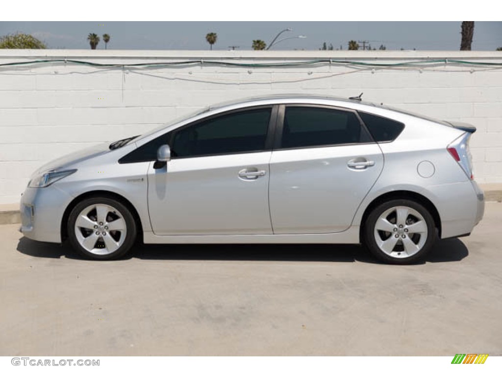 2014 Prius Four Hybrid - Classic Silver Metallic / Misty Gray photo #8