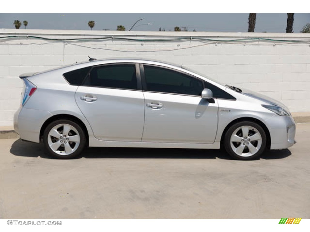 2014 Prius Four Hybrid - Classic Silver Metallic / Misty Gray photo #12