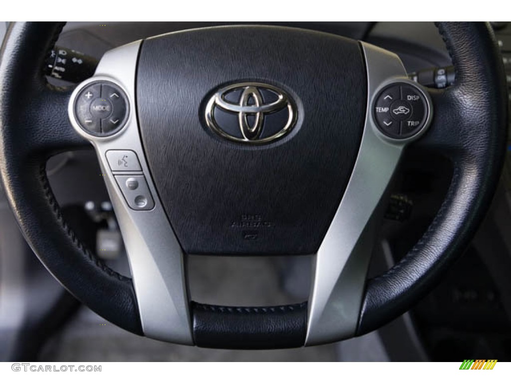 2014 Prius Four Hybrid - Classic Silver Metallic / Misty Gray photo #13