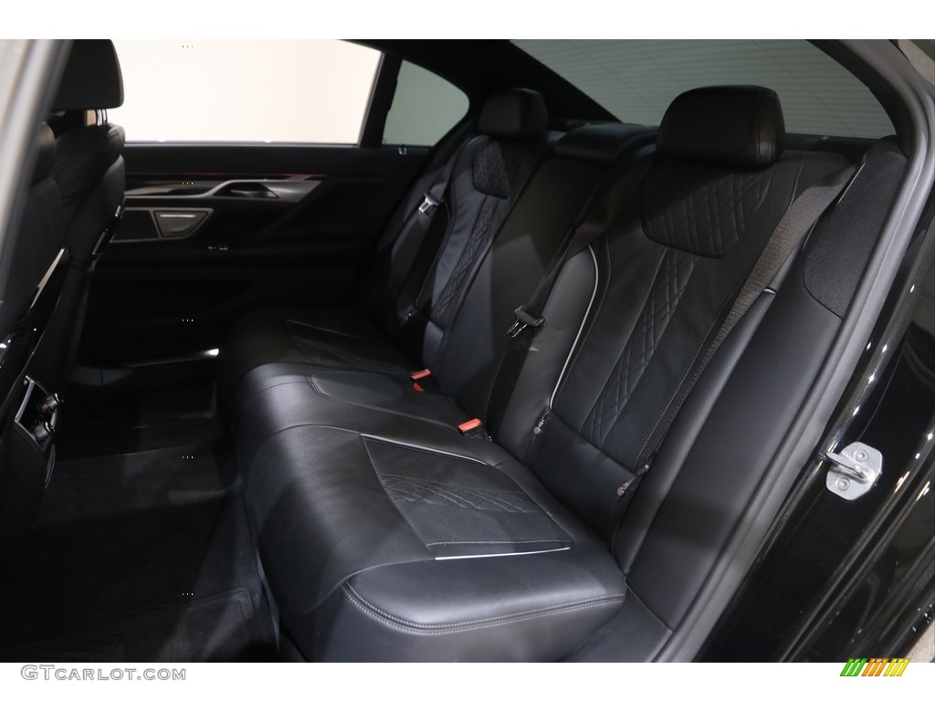 2020 7 Series 740i xDrive Sedan - Black Sapphire Metallic / Black photo #21