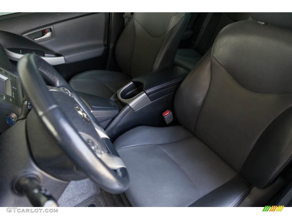 2014 Prius Four Hybrid - Classic Silver Metallic / Misty Gray photo #18