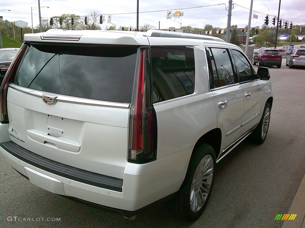 2016 Escalade Platinum 4WD - Crystal White Tricoat / Tuscan Brown photo #6