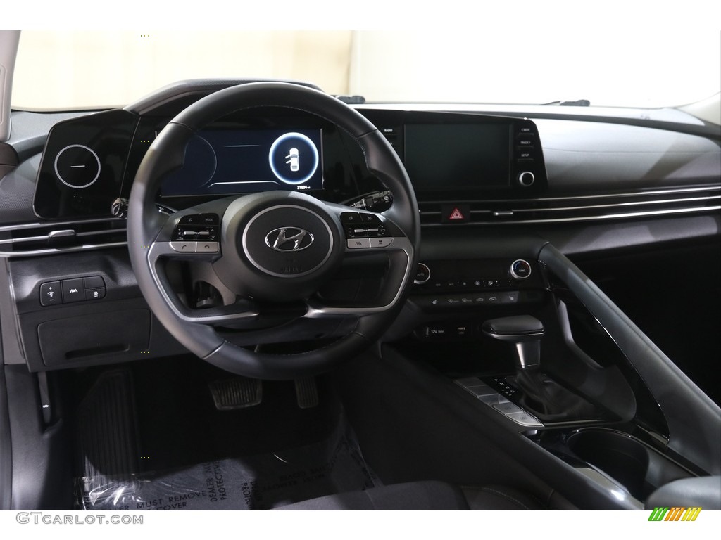 2021 Elantra SEL - Quartz White / Black photo #6