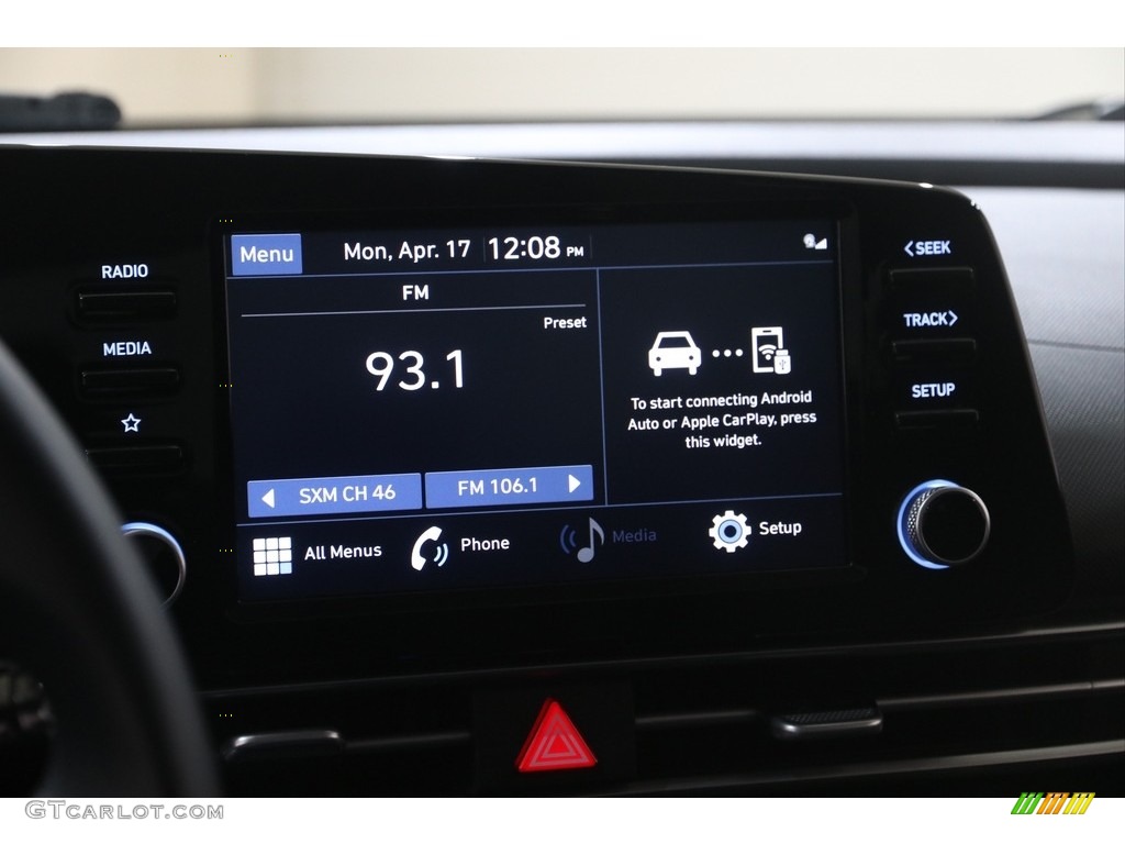 2021 Elantra SEL - Quartz White / Black photo #10