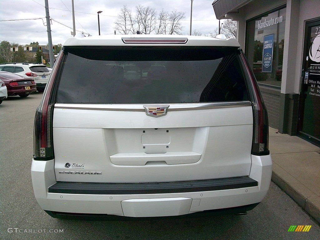 2016 Escalade Platinum 4WD - Crystal White Tricoat / Tuscan Brown photo #47