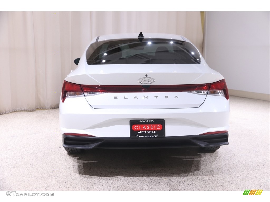 2021 Elantra SEL - Quartz White / Black photo #17