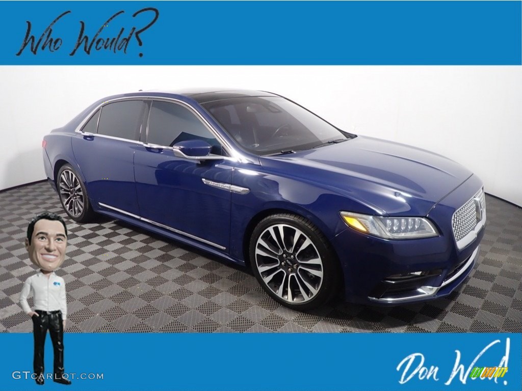 2019 Continental Reserve AWD - Rhapsody Blue / Ebony photo #1