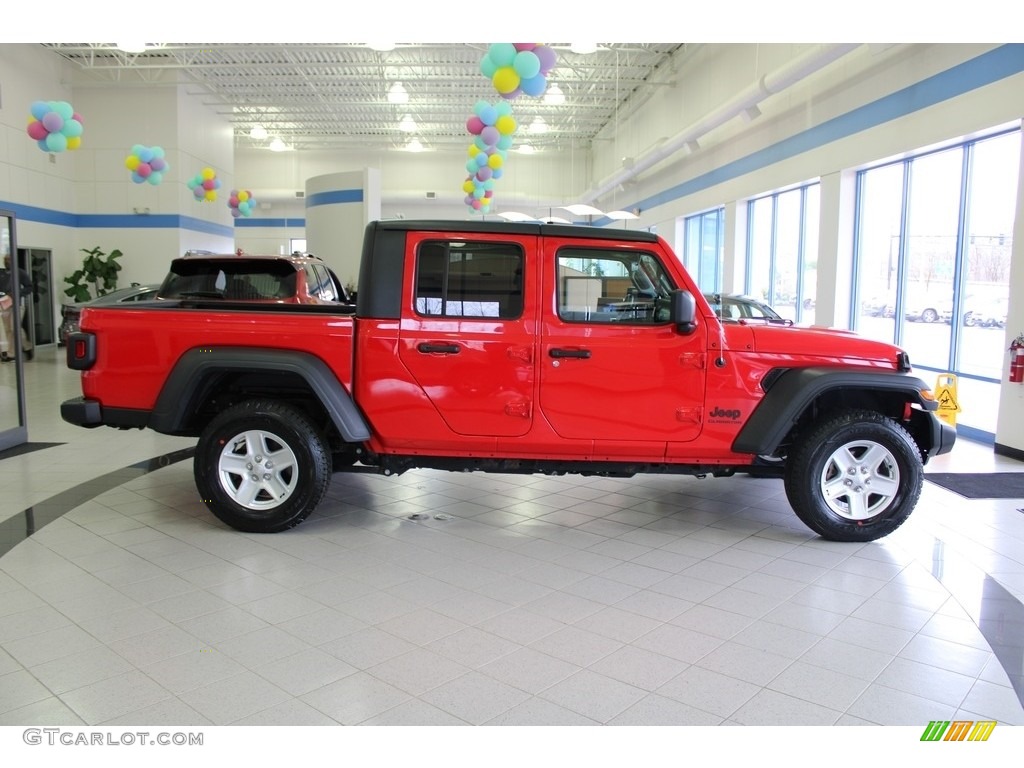 2020 Gladiator Sport 4x4 - Firecracker Red / Black photo #4
