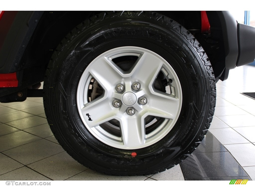 2020 Gladiator Sport 4x4 - Firecracker Red / Black photo #11