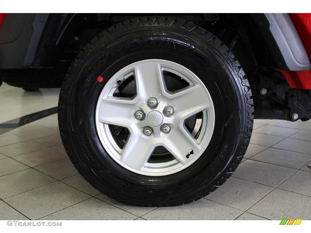 2020 Gladiator Sport 4x4 - Firecracker Red / Black photo #12