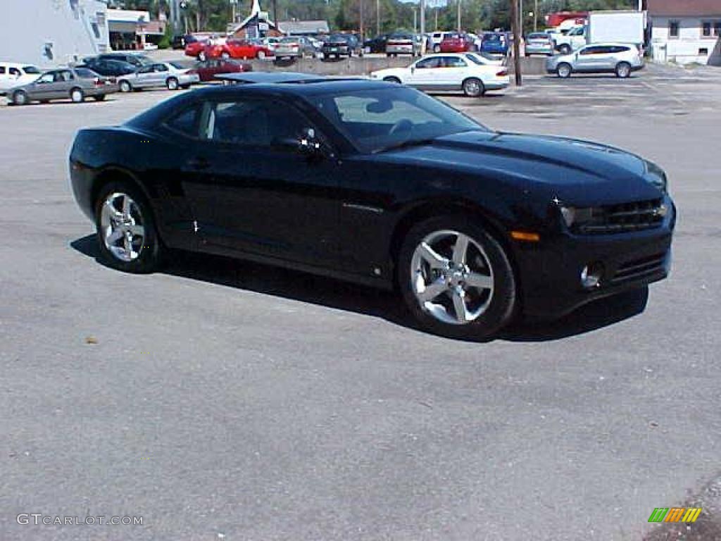 2010 Camaro LT Coupe - Black / Gray photo #3