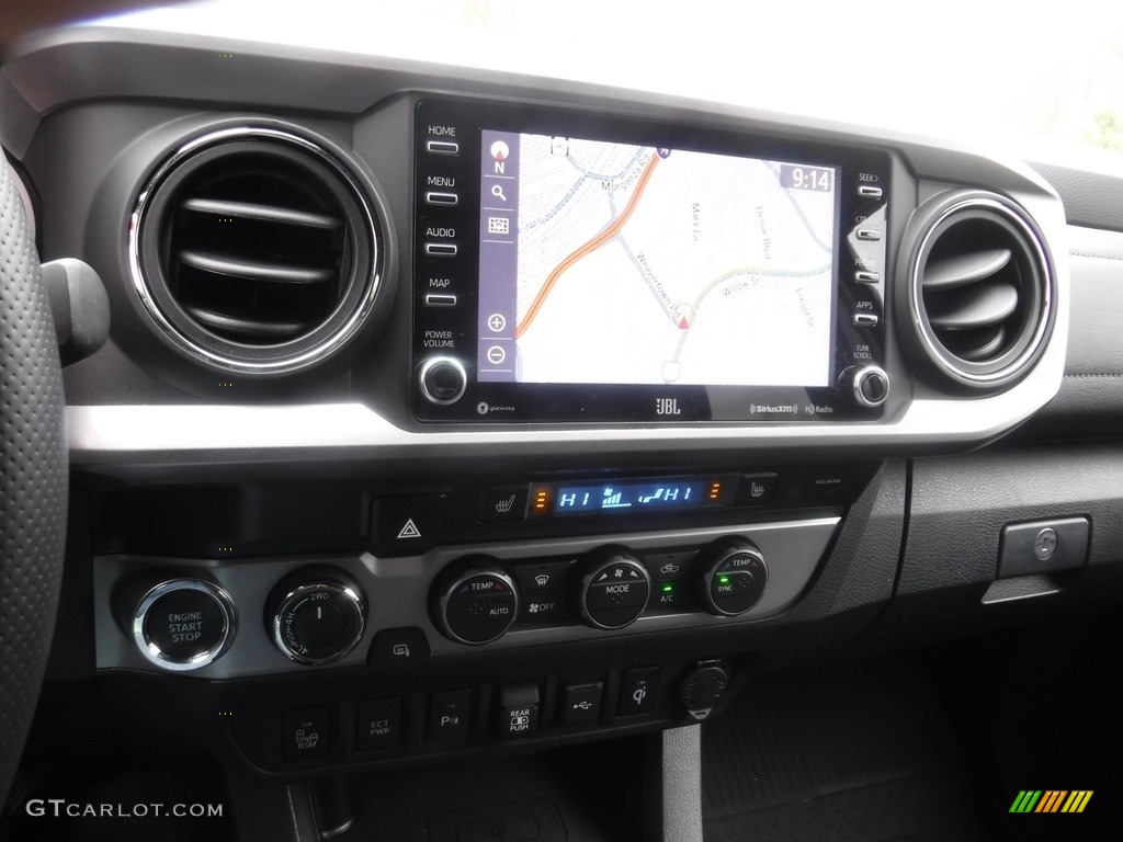 2021 Tacoma Limited Double Cab 4x4 - Midnight Black Metallic / Black photo #4
