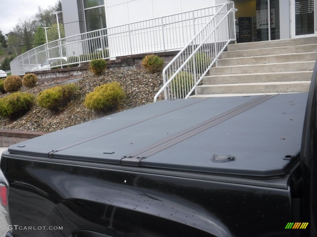 2021 Tacoma Limited Double Cab 4x4 - Midnight Black Metallic / Black photo #13