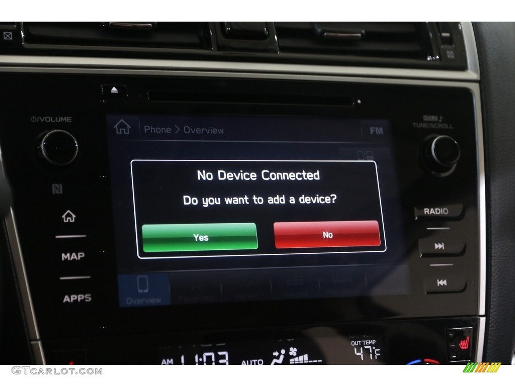 2018 Subaru Outback 3.6R Touring Controls Photo #145970624