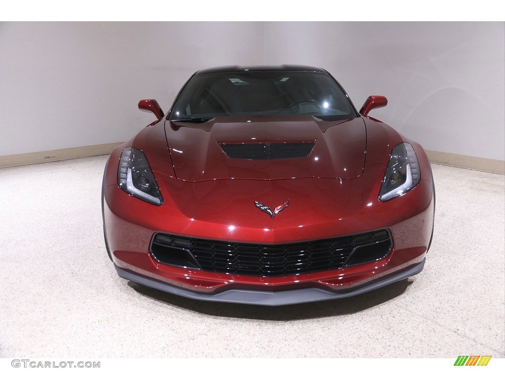 2017 Corvette Z06 Coupe - Long Beach Red Metallic Tintcoat / Jet Black photo #2