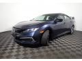 2019 Cosmic Blue Metallic Honda Civic LX Sedan  photo #8