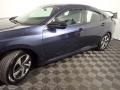 2019 Cosmic Blue Metallic Honda Civic LX Sedan  photo #10