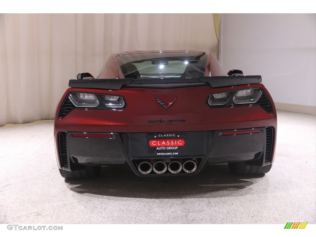 2017 Corvette Z06 Coupe - Long Beach Red Metallic Tintcoat / Jet Black photo #21