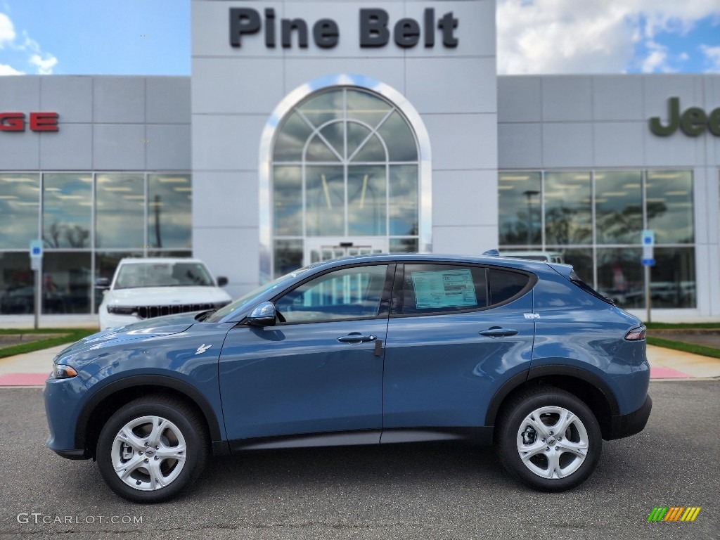 Blue Steele 2023 Dodge Hornet GT AWD Exterior Photo #145971125