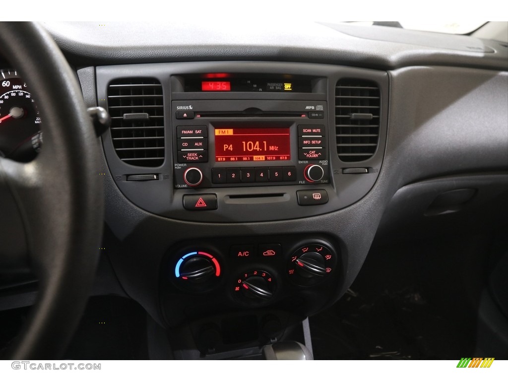 2011 Rio LX - Midnight Black / Gray photo #9
