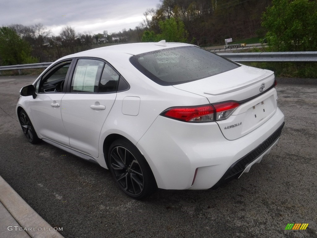 2020 Corolla SE - Super White / Light Gray photo #13