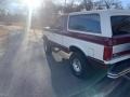 1990 Cabernet Red Ford Bronco XLT 4x4  photo #9