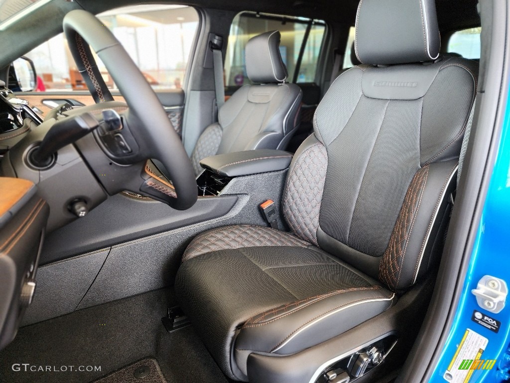 Global Black Interior 2023 Jeep Grand Cherokee Summit Reserve 4WD Photo #145971776