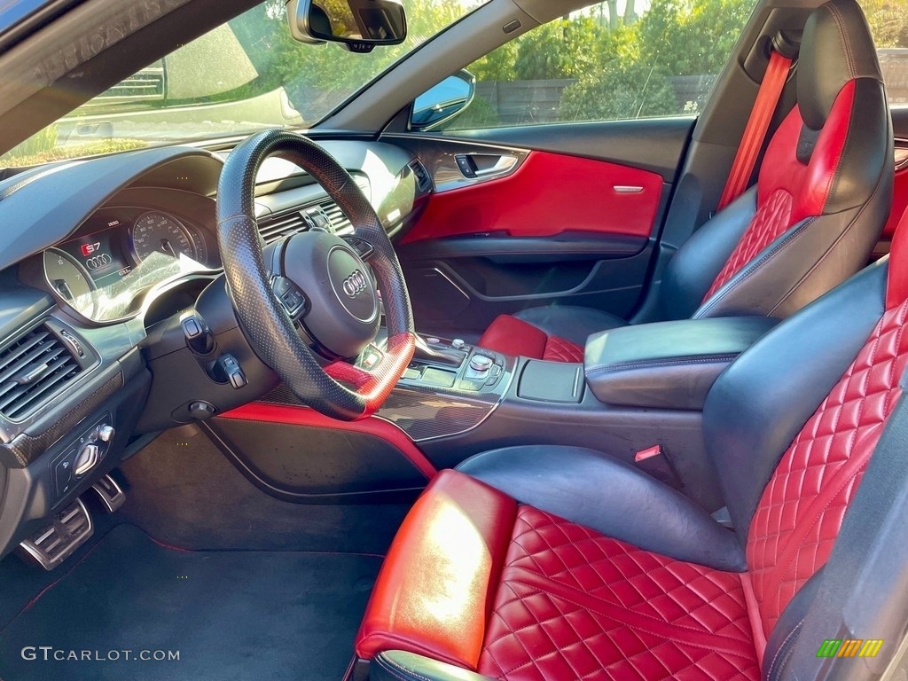 2016 Audi S7 4.0 TFSI quattro Front Seat Photo #145971989