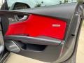 2016 Audi S7 Arras Red w/Diamond Stitching Interior Door Panel Photo