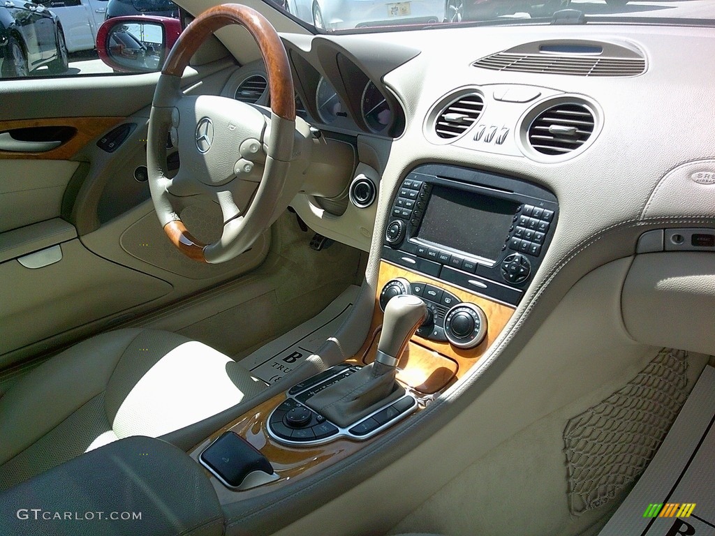 2005 SL 500 Roadster - Mars Red / Ash photo #25