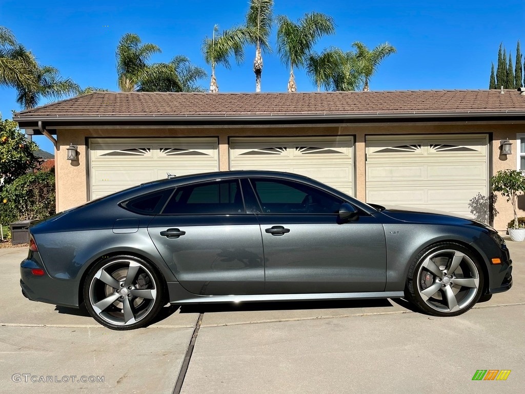 Daytona Gray Metallic 2016 Audi S7 4.0 TFSI quattro Exterior Photo #145972802