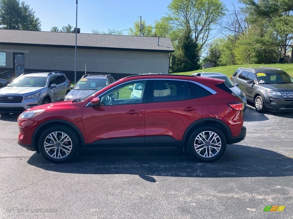 Rapid Red Metallic Ford Escape