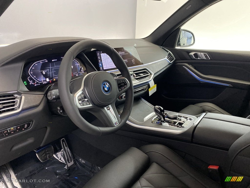 Black Interior 2023 BMW X5 xDrive45e Photo #145973498