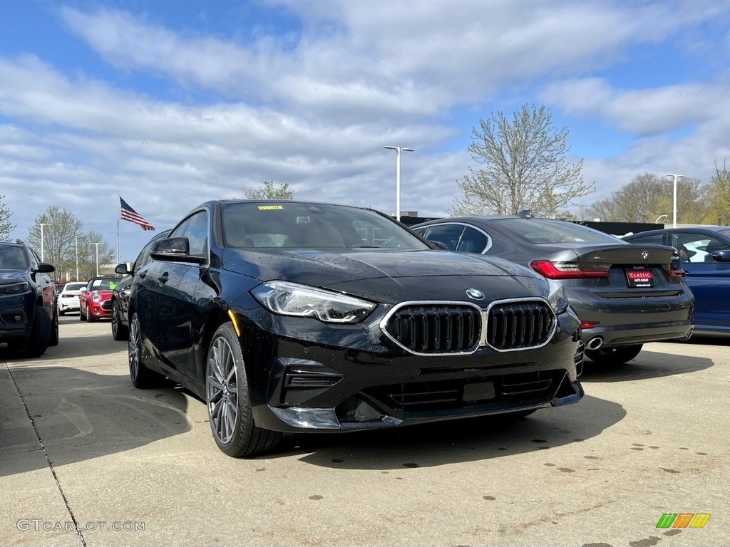 2023 2 Series 228i xDrive Gran Coupe - Jet Black / Canberra Beige photo #1