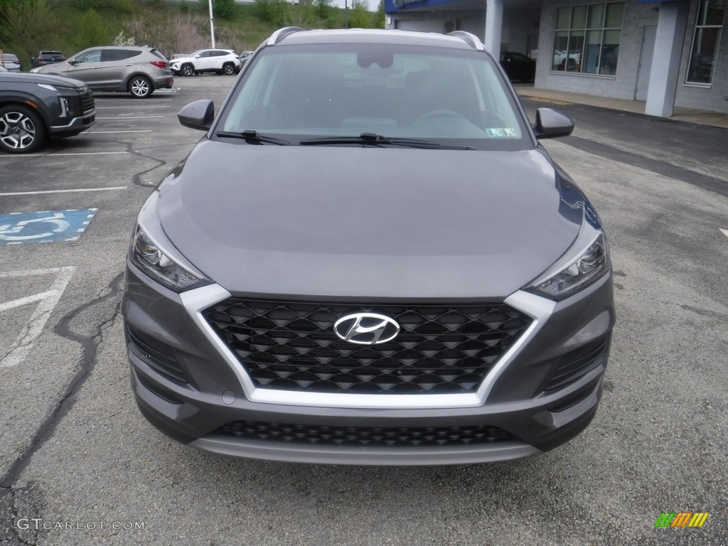 2020 Tucson SEL AWD - Magnetic Force Metallic / Black photo #4