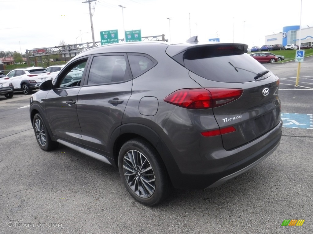 2020 Tucson SEL AWD - Magnetic Force Metallic / Black photo #7