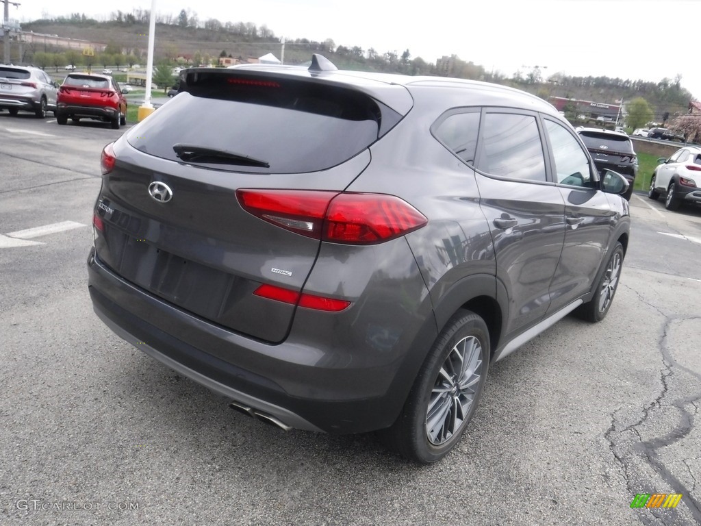 2020 Tucson SEL AWD - Magnetic Force Metallic / Black photo #9