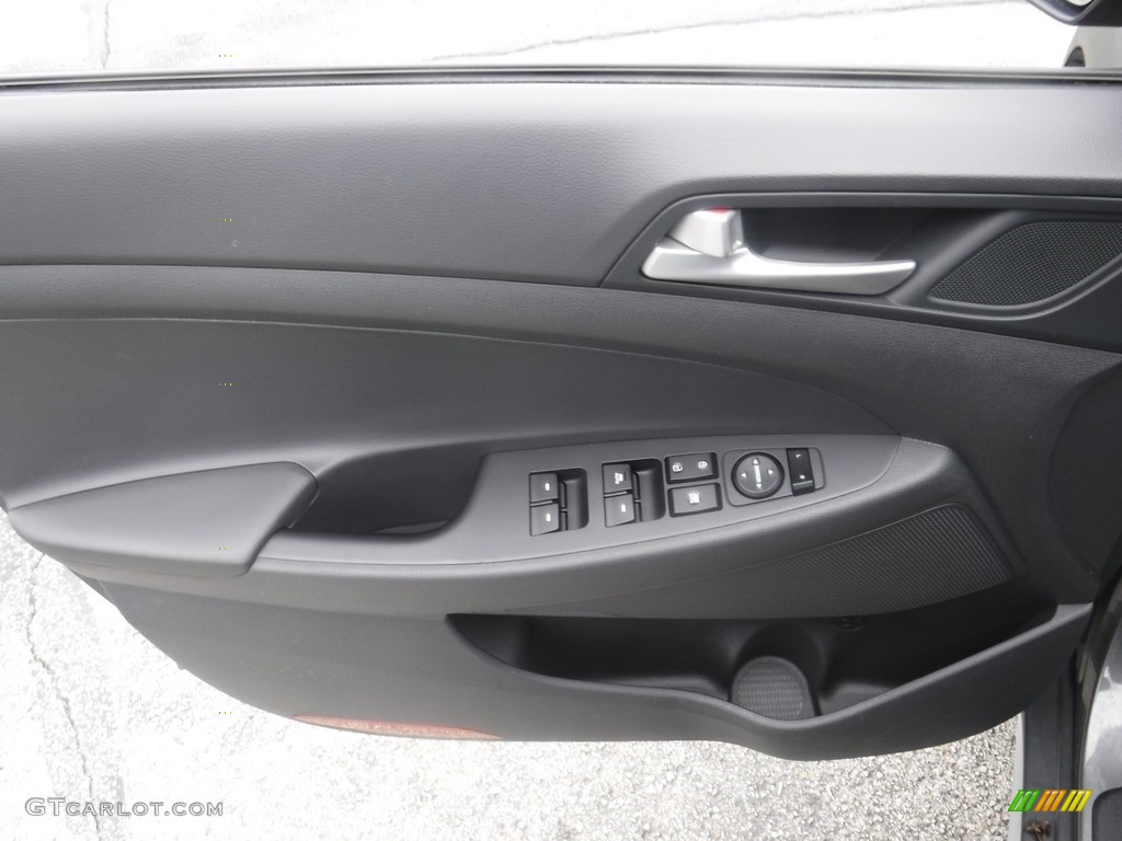 2020 Tucson SEL AWD - Magnetic Force Metallic / Black photo #15