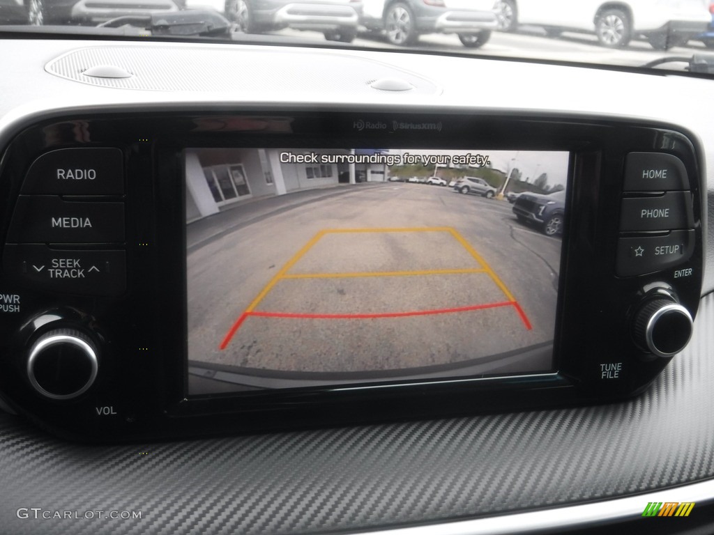 2020 Tucson SEL AWD - Magnetic Force Metallic / Black photo #20