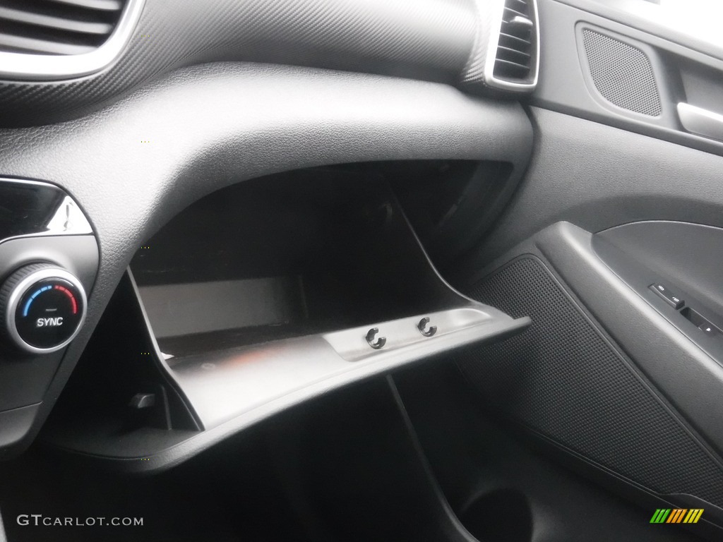 2020 Tucson SEL AWD - Magnetic Force Metallic / Black photo #23