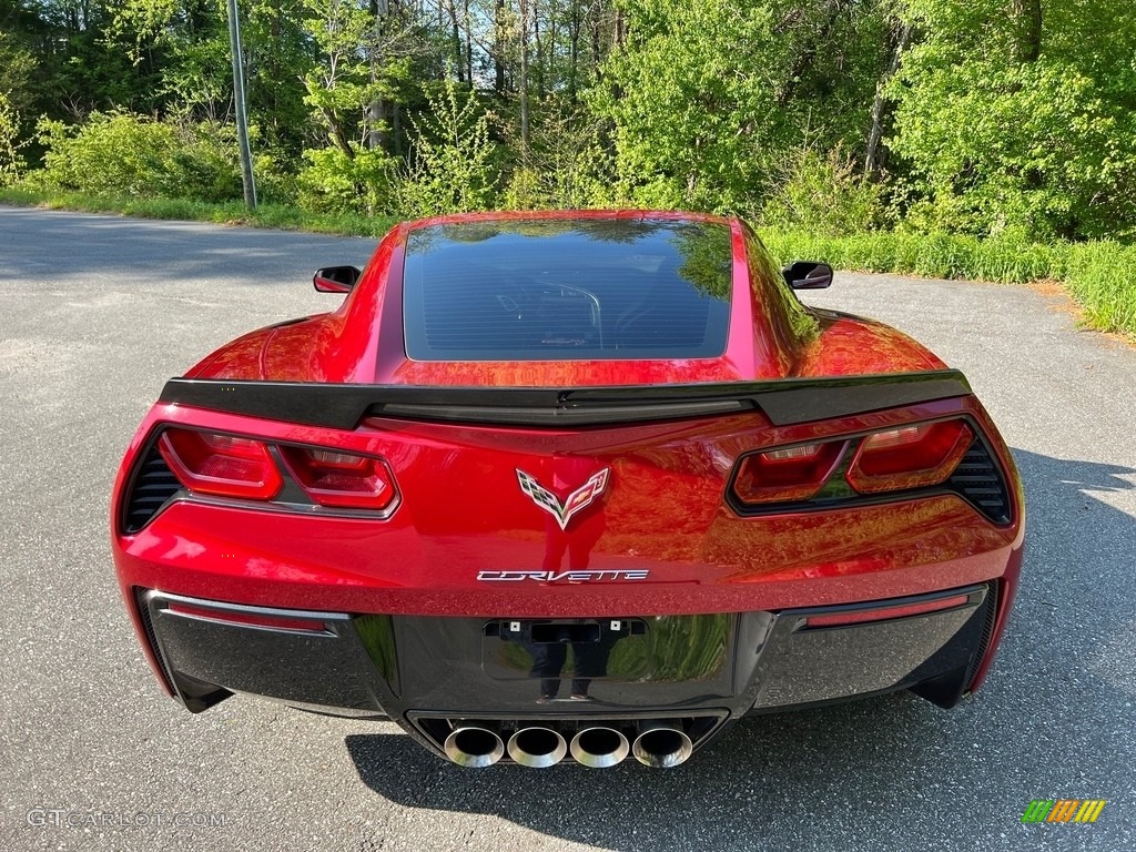 2014 Corvette Stingray Coupe Z51 - Crystal Red Tintcoat / Kalahari photo #11