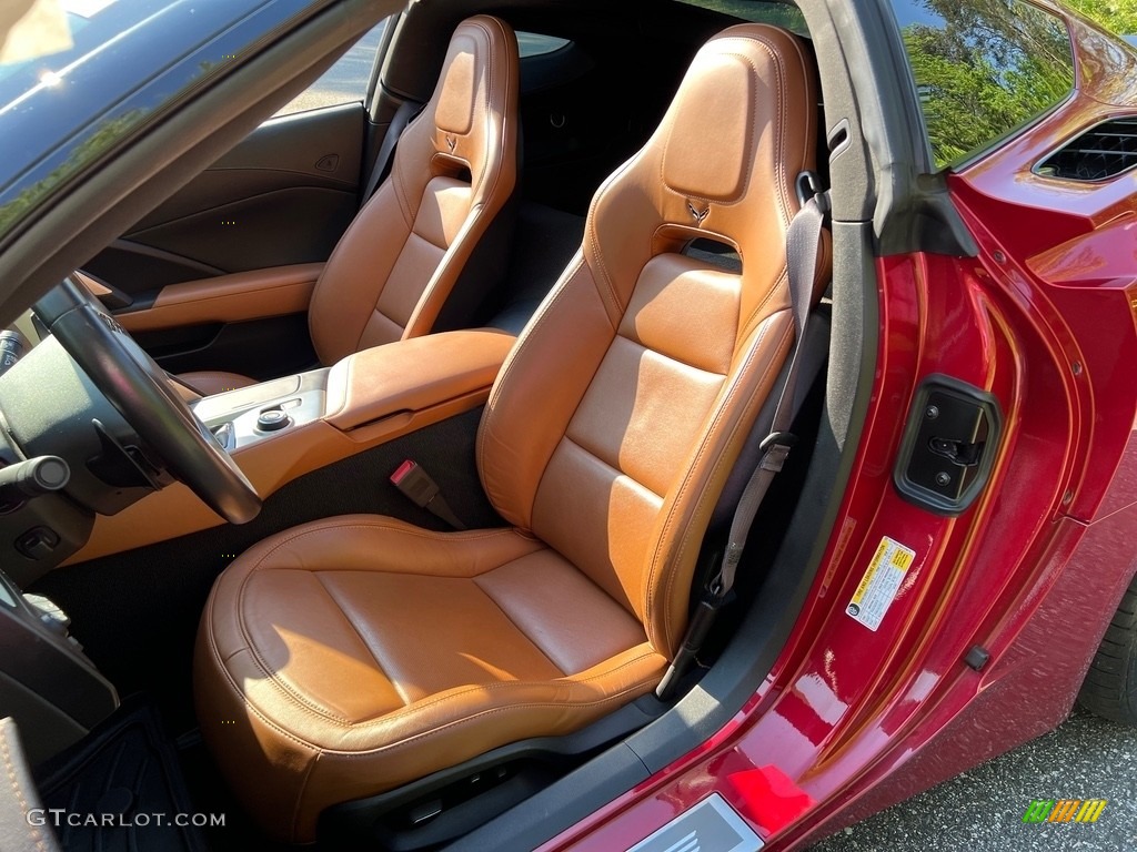 2014 Corvette Stingray Coupe Z51 - Crystal Red Tintcoat / Kalahari photo #14
