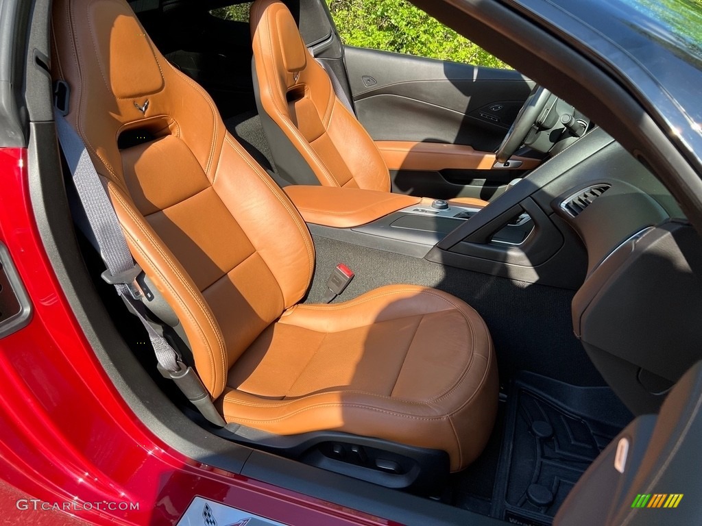 2014 Corvette Stingray Coupe Z51 - Crystal Red Tintcoat / Kalahari photo #17