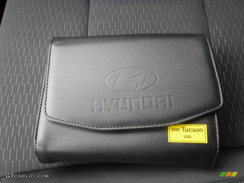 2020 Tucson SEL AWD - Magnetic Force Metallic / Black photo #35